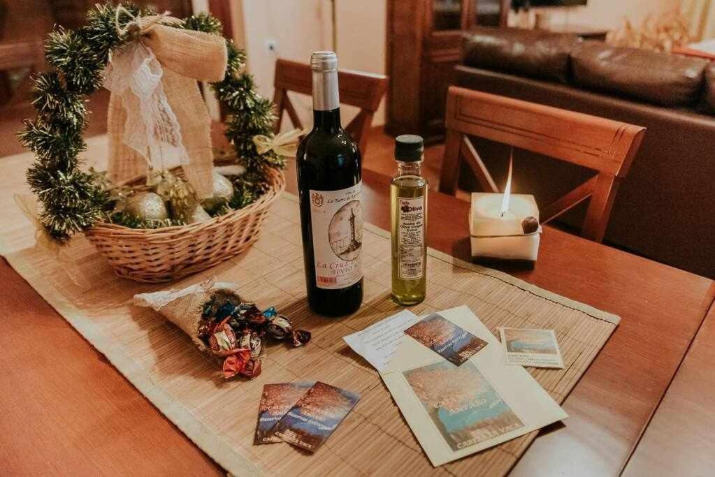 Casa Rural Con Jacuzzi, Sauna, Barbacoa Y Barra Cabeza la Vaca Eksteriør billede