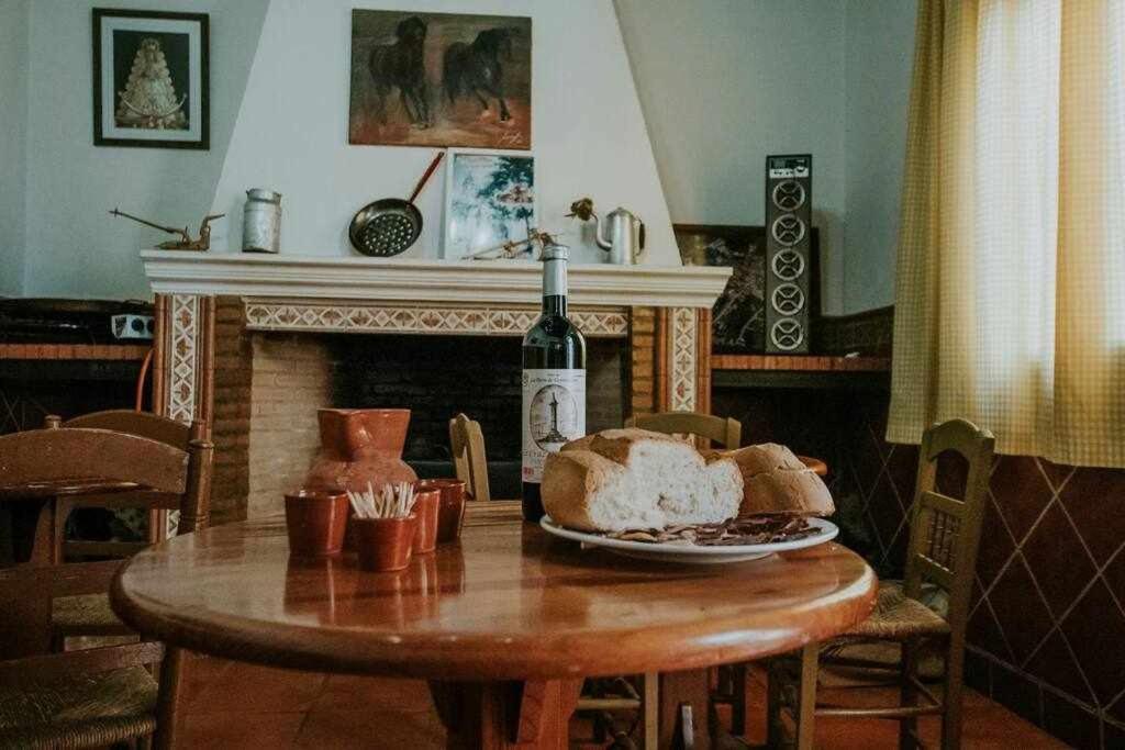Casa Rural Con Jacuzzi, Sauna, Barbacoa Y Barra Cabeza la Vaca Eksteriør billede