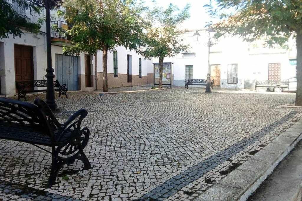 Casa Rural Con Jacuzzi, Sauna, Barbacoa Y Barra Cabeza la Vaca Eksteriør billede